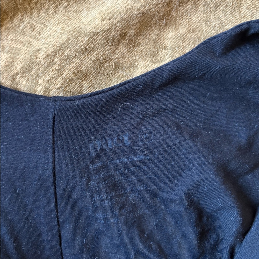 Pact black cotton Bodysuit - Picture 3 of 3